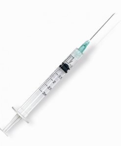 10 (TEN) 23G x 1" 3ml Syringe with Needle