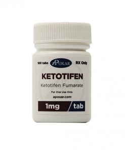 Ketotifen (Removes Clen Side Effects) 1mg/100tabs - Pharmacy Grade