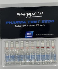 TESTOSTERONE ENANTHATE PHARMACOM AMPOULES (PHARMA TEST E250 PHARMACOM) 250MG